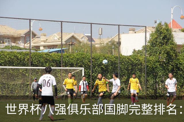 世界杯八强俱乐部国脚完整排名：阿森纳巴萨并列第一、曼城第三，欧冠豪门仅第五深度解析